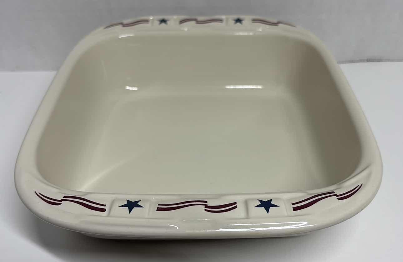 Photo 3 of LONGABERGER ALL AMERICAN 2 QUART 11” SQUARE BAKER DISH