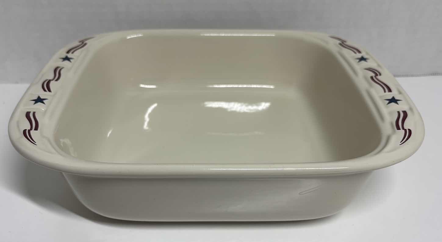 Photo 1 of LONGABERGER ALL AMERICAN 2 QUART 11” SQUARE BAKER DISH