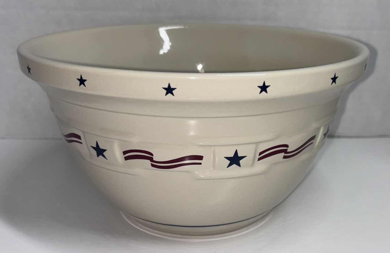 Photo 2 of LONGABERGER ALL AMERICAN 10” MIXING BOWL