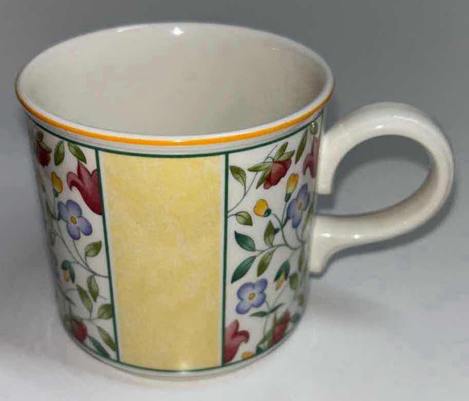 Photo 3 of VILLEROY & BOCH VIRGINIA COLLECTION, 3” X 3” FLAT CUP & 6” SAUCER SET