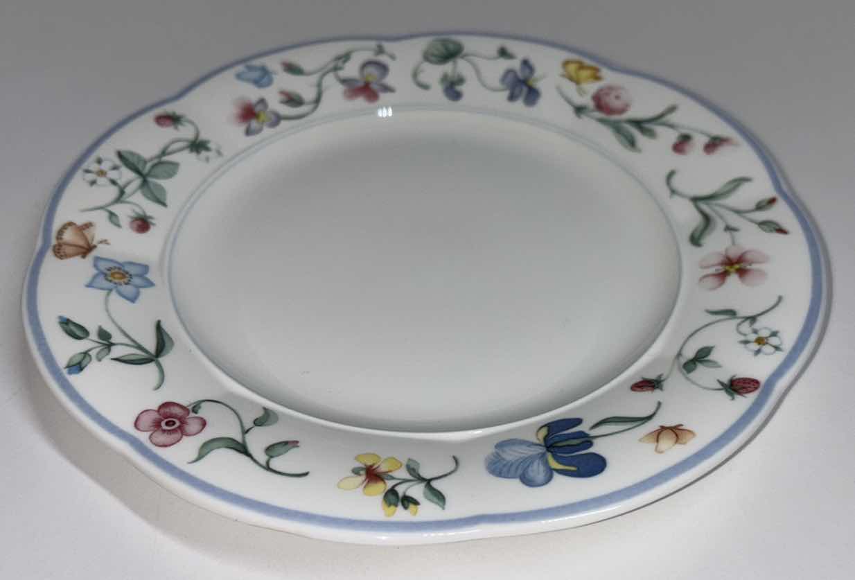 Photo 2 of VILLEROY & BOCH MARIPOSA BONE CHINA COLLECTION, SALAD PLATE 8.25”