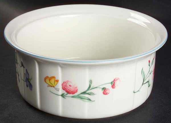 Photo 1 of VILLEROY & BOCH MARIPOSA BONE CHINA COLLECTION, 7” SOUFFLÉ DISH