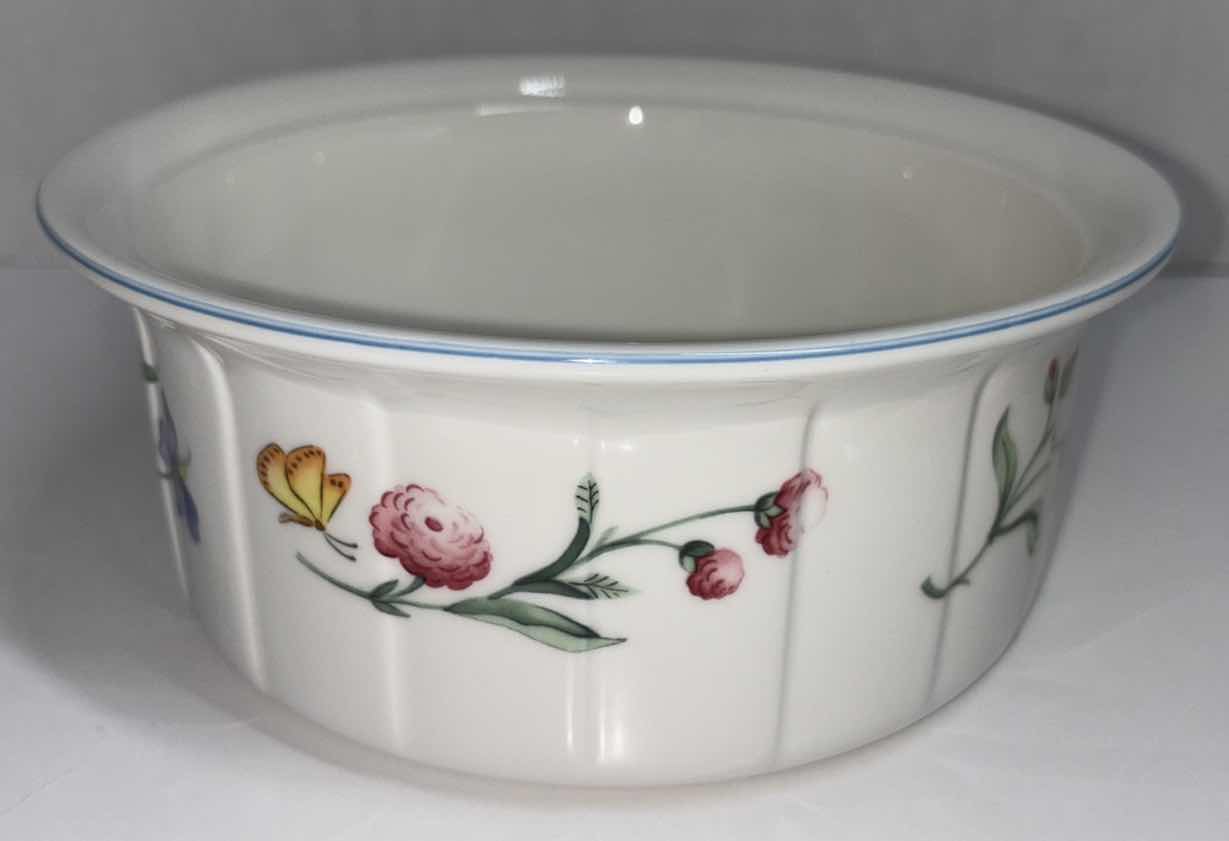 Photo 2 of VILLEROY & BOCH MARIPOSA BONE CHINA COLLECTION, 7” SOUFFLÉ DISH