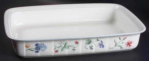 Photo 1 of VILLEROY & BOCH MARIPOSA BONE CHINA COLLECTION, 12” LASAGNA DISH 12.25” X 8.75”