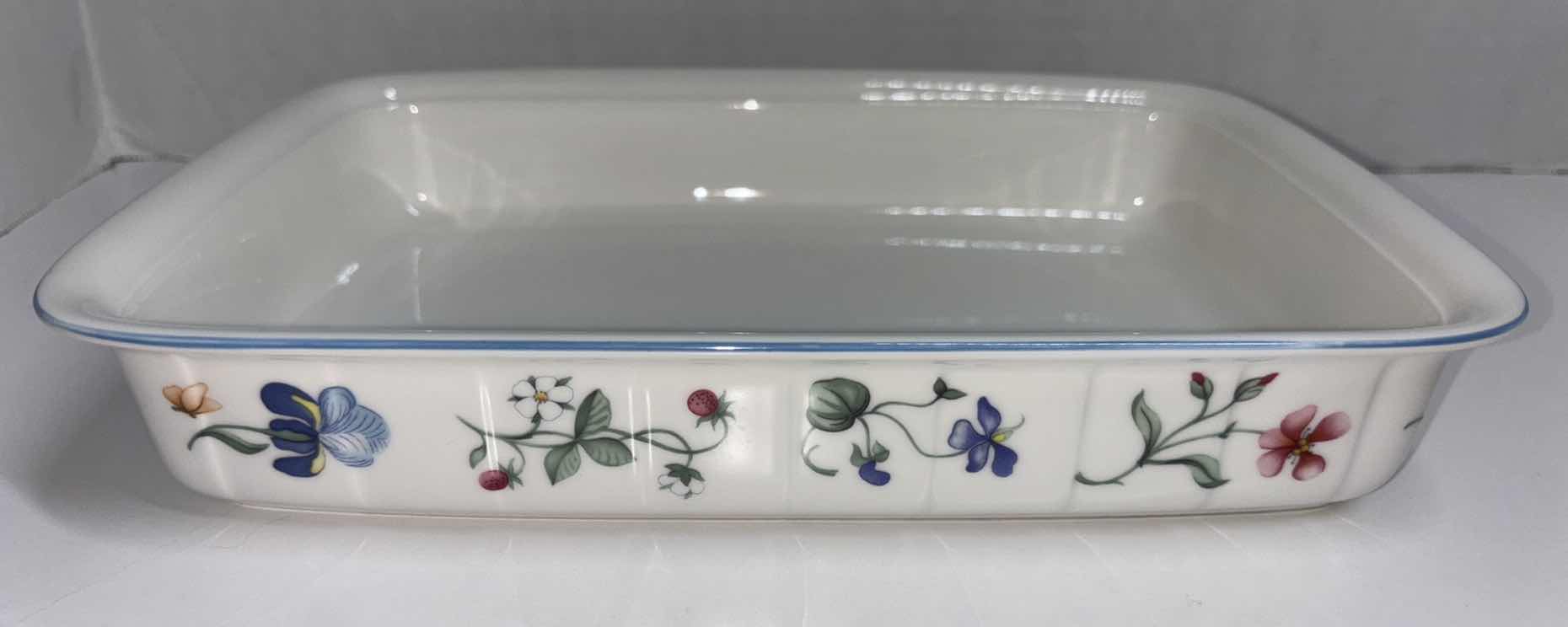 Photo 2 of VILLEROY & BOCH MARIPOSA BONE CHINA COLLECTION, 12” LASAGNA DISH 12.25” X 8.75”