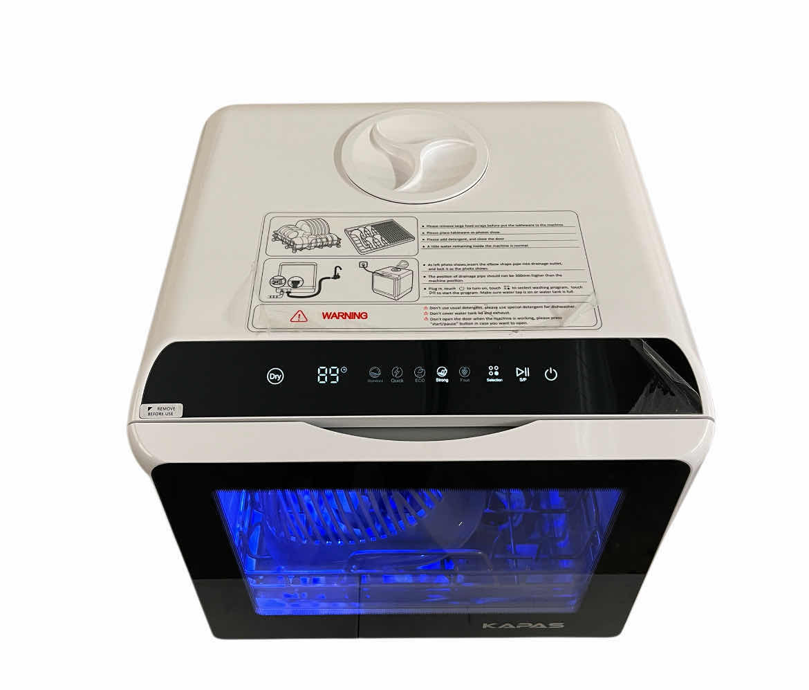 Photo 1 of KAPAS COMPACT COUNTERTOP PORTABLE DISHWASHER MODEL KPS-XWJ01