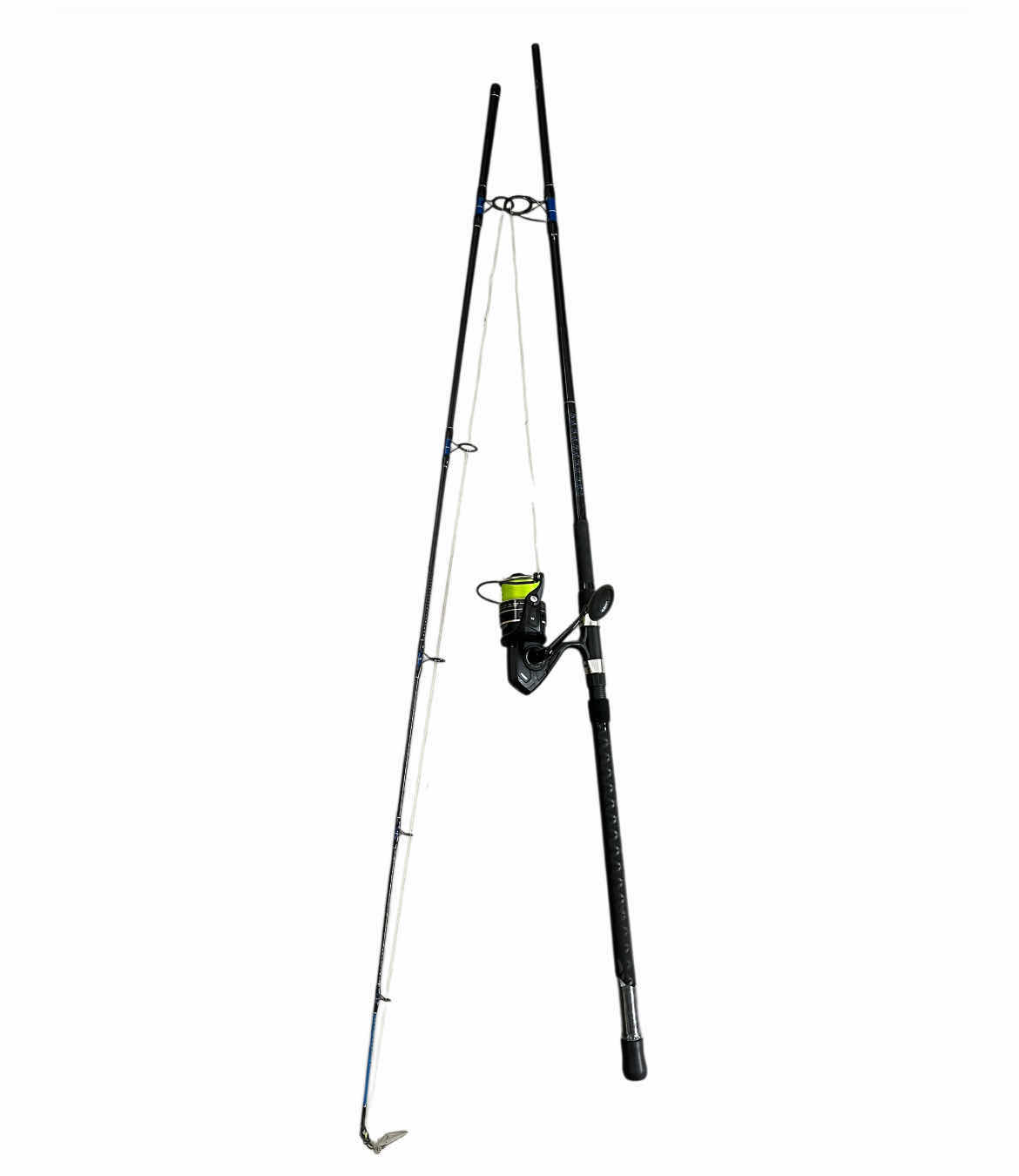 Photo 1 of TSUNAMI SAPPHIRE XT 12’ FISHING POLE MODEL SASSXT 1102H W PENN SUPERLINE SPOOL PURSUIT 3 REEL 8000 HT-100