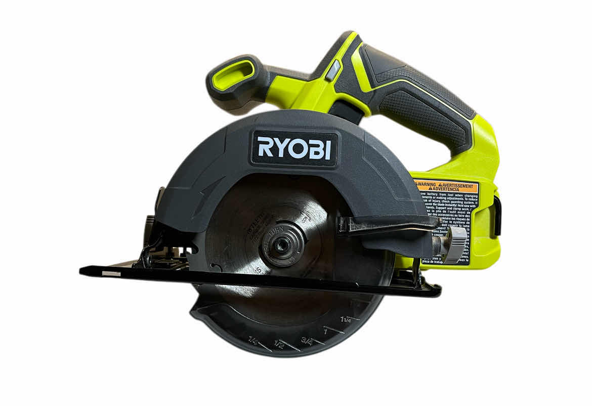 Photo 1 of RYOBI ONE PLUS CORDLESS 5.5” CIRCULAR SAW MODEL PCL500 (TOOL ONLY)