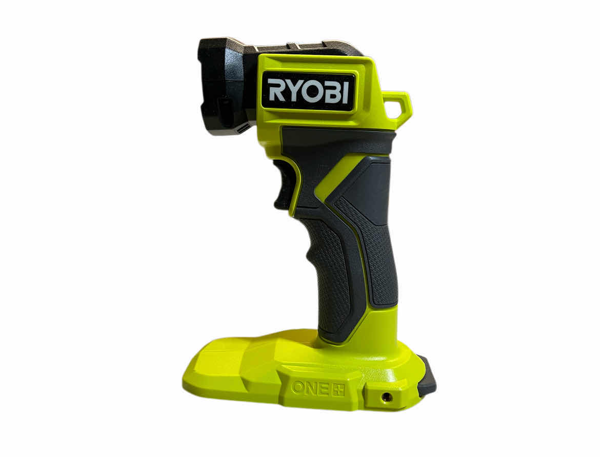 Photo 1 of RYOBI ONE PLUS CORDLESS LED FLASHLIGHT MODEL PCL660 W BATTERY & CHARGER
