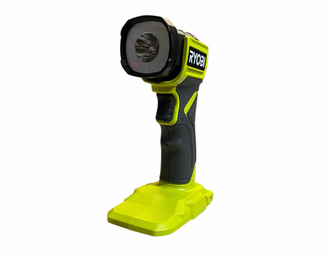 Photo 1 of RYOBI ONE PLUS CORDLESS LED FLASHLIGHT MODEL PCL660 W BATTERY & CHARGER