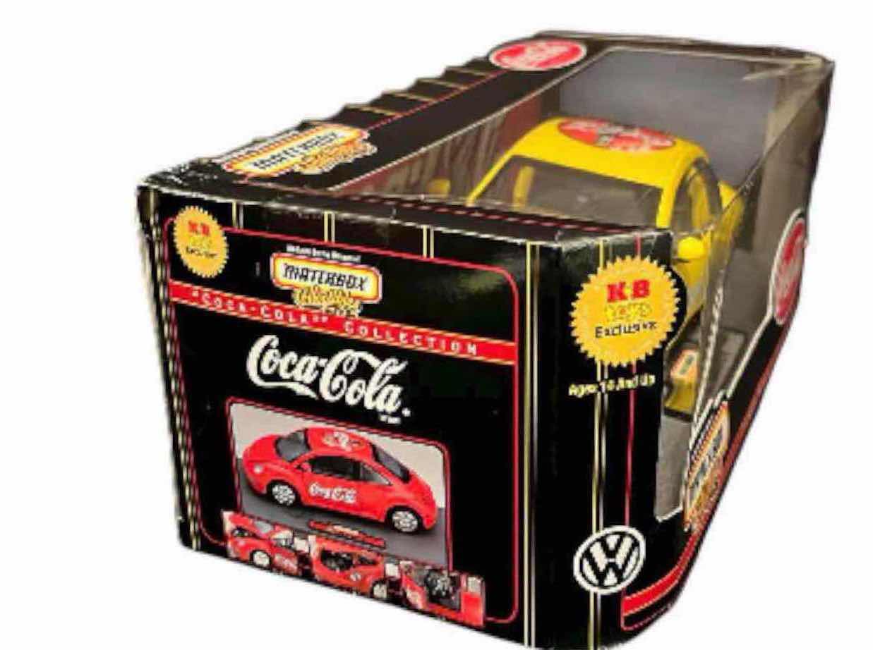 Photo 1 of New. MATCHBOX COCA-COLA COLLECTION DIE-CAST METAL VOLKSWAGEN BEETLE 1999