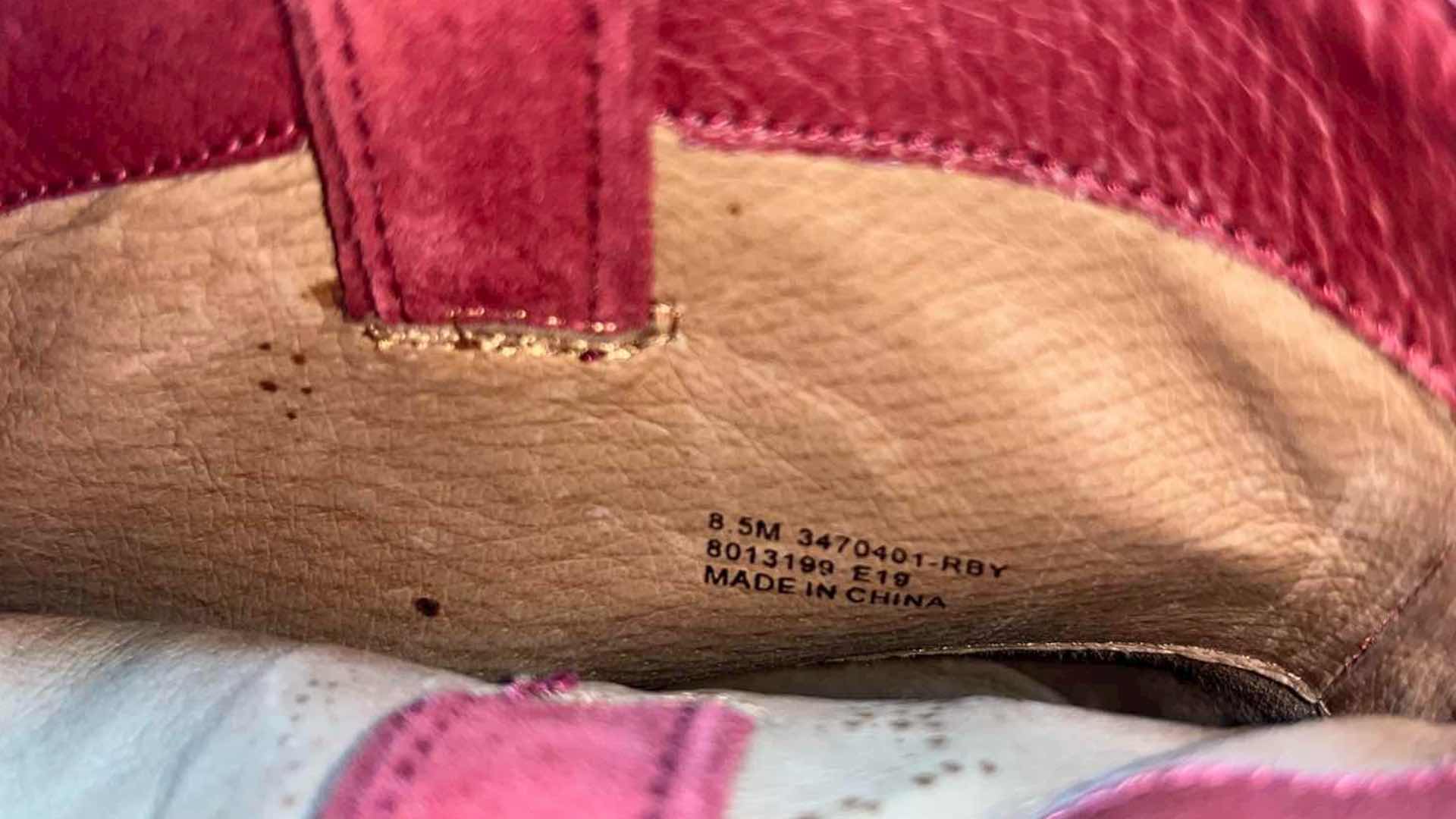 Photo 1 of FRYE RUBY REED SHOWDOWN STUD ANKLE BOOTIES WOMENS SIZE 8.5