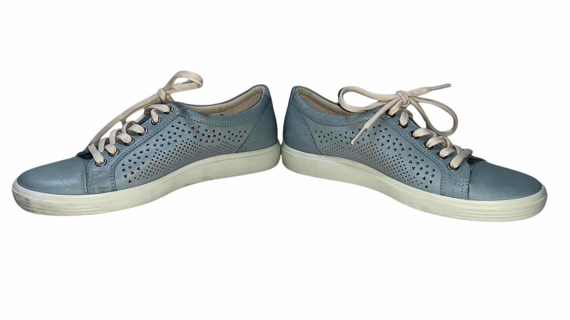 Photo 1 of ECCO LASER BLUE AROHA SNEAKERS WOMENS SIZE 8