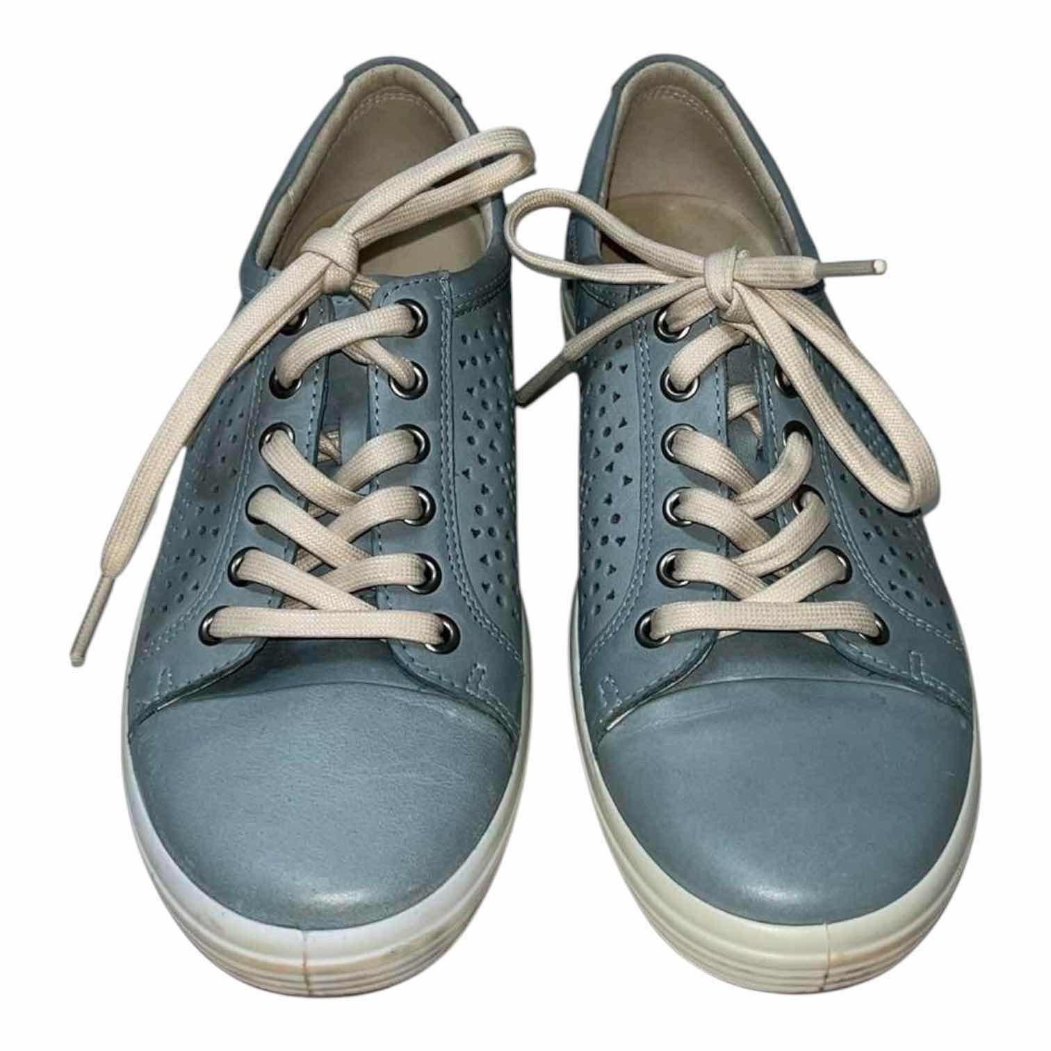 Photo 1 of ECCO LASER BLUE AROHA SNEAKERS WOMENS SIZE 8