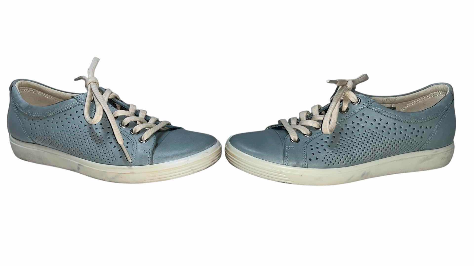 Photo 1 of ECCO LASER BLUE AROHA SNEAKERS WOMENS SIZE 8