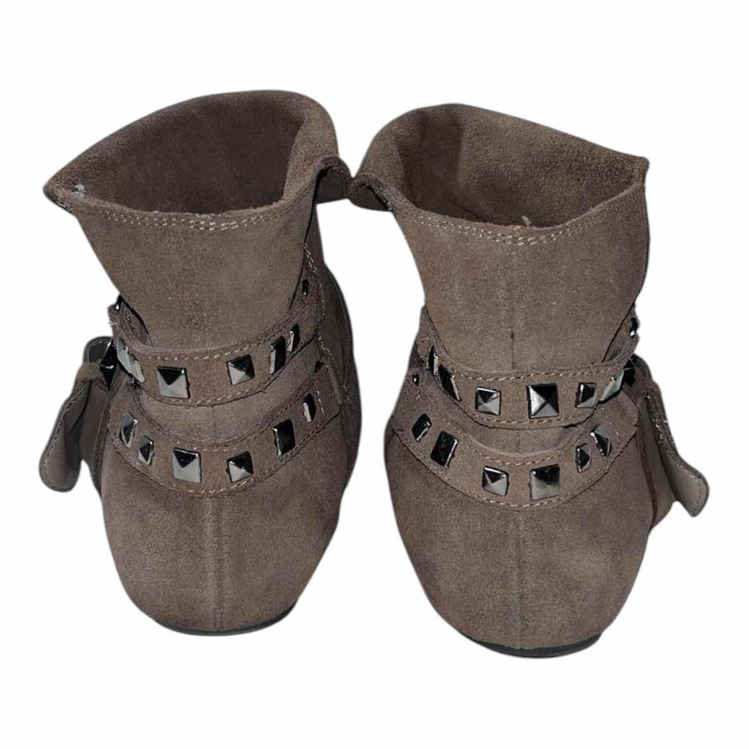 Photo 1 of NAUGHTY MONKEY BROWN ROCK OUT SLOUCH BOOTIES WOMENS SIZE 8.5