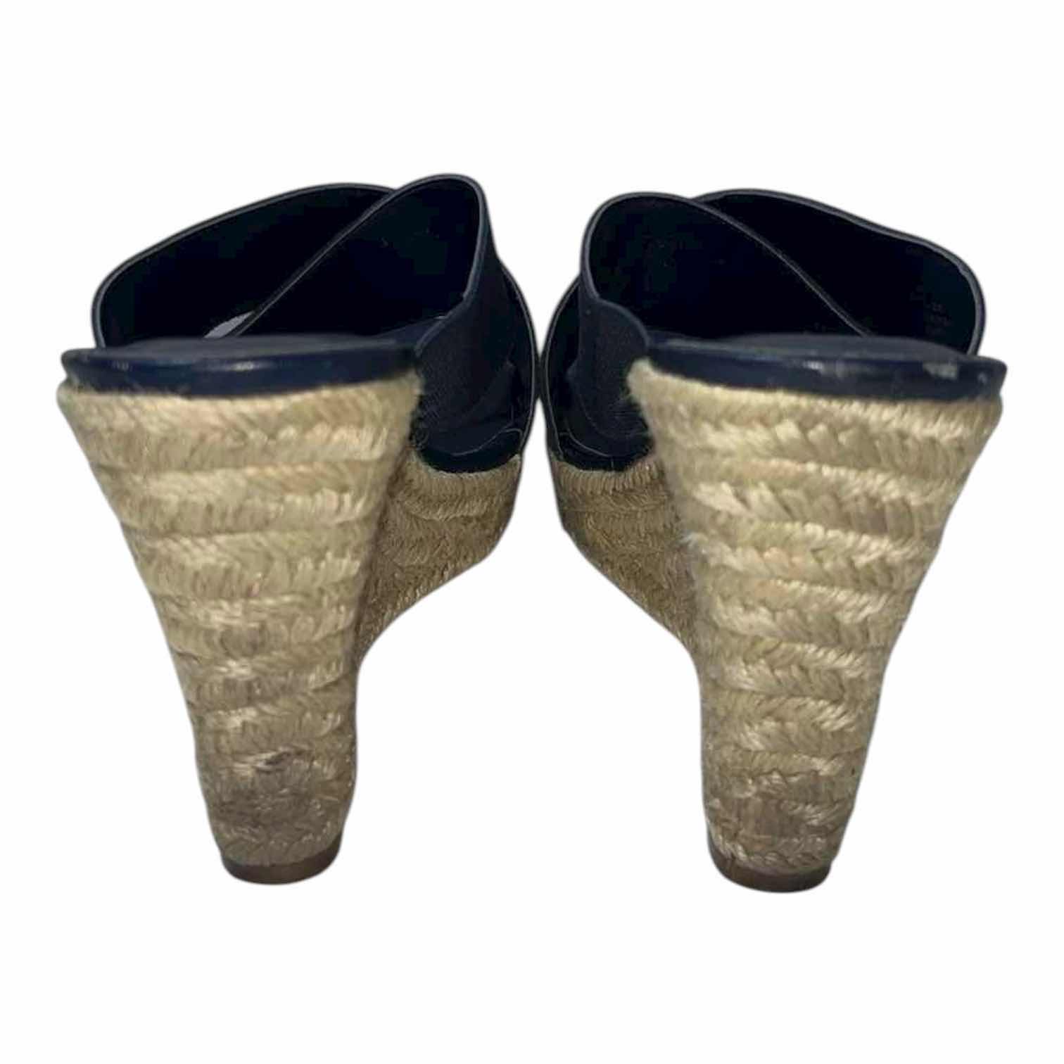 Photo 1 of MARC FISHER NAVY ENGAGE CRISS CROSS ESPADRILLE WEDGES WOMENS SIZE 9