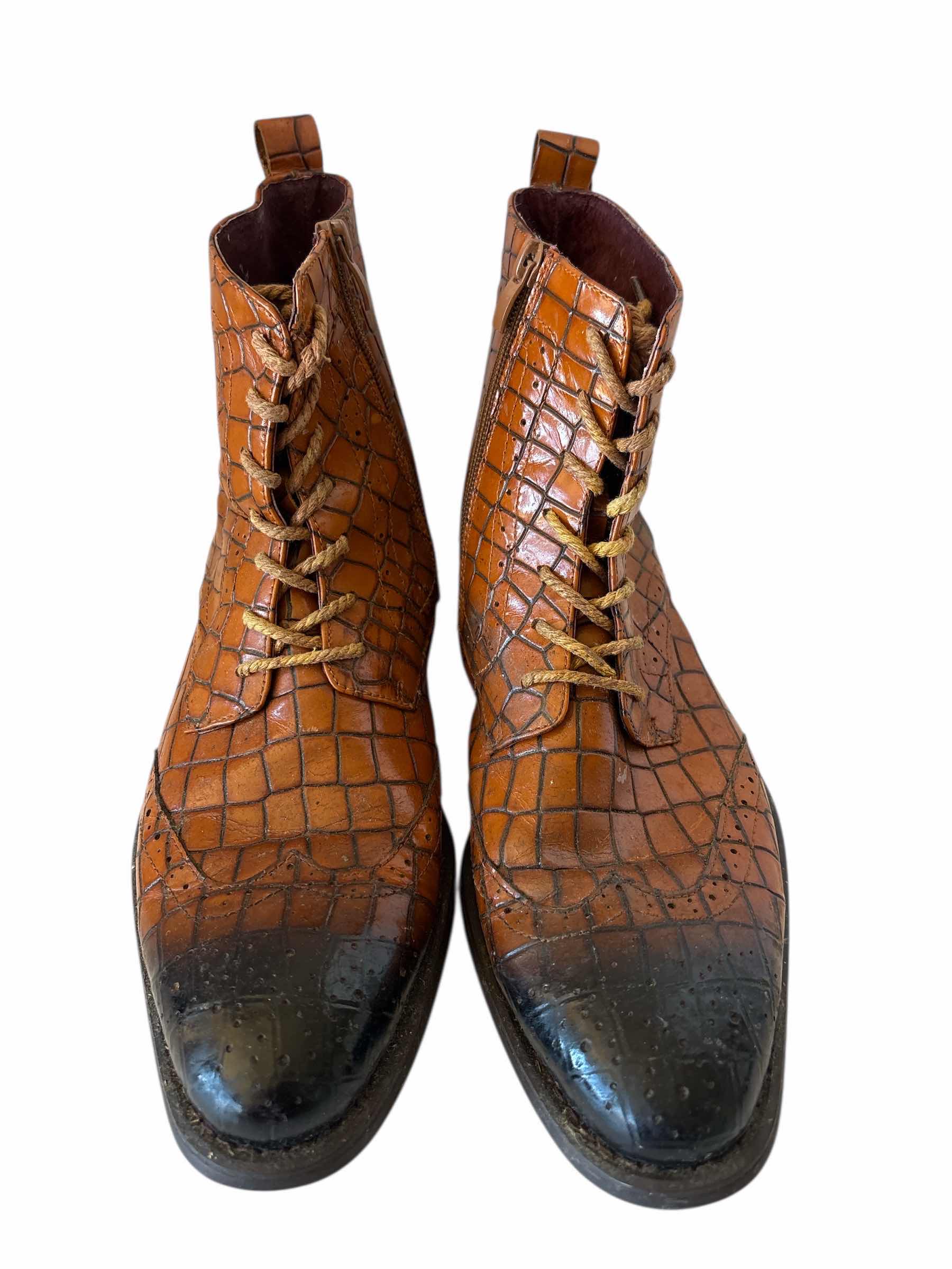 Photo 1 of GIOVANNI LEATHER BOOTS MENS SIZE 9