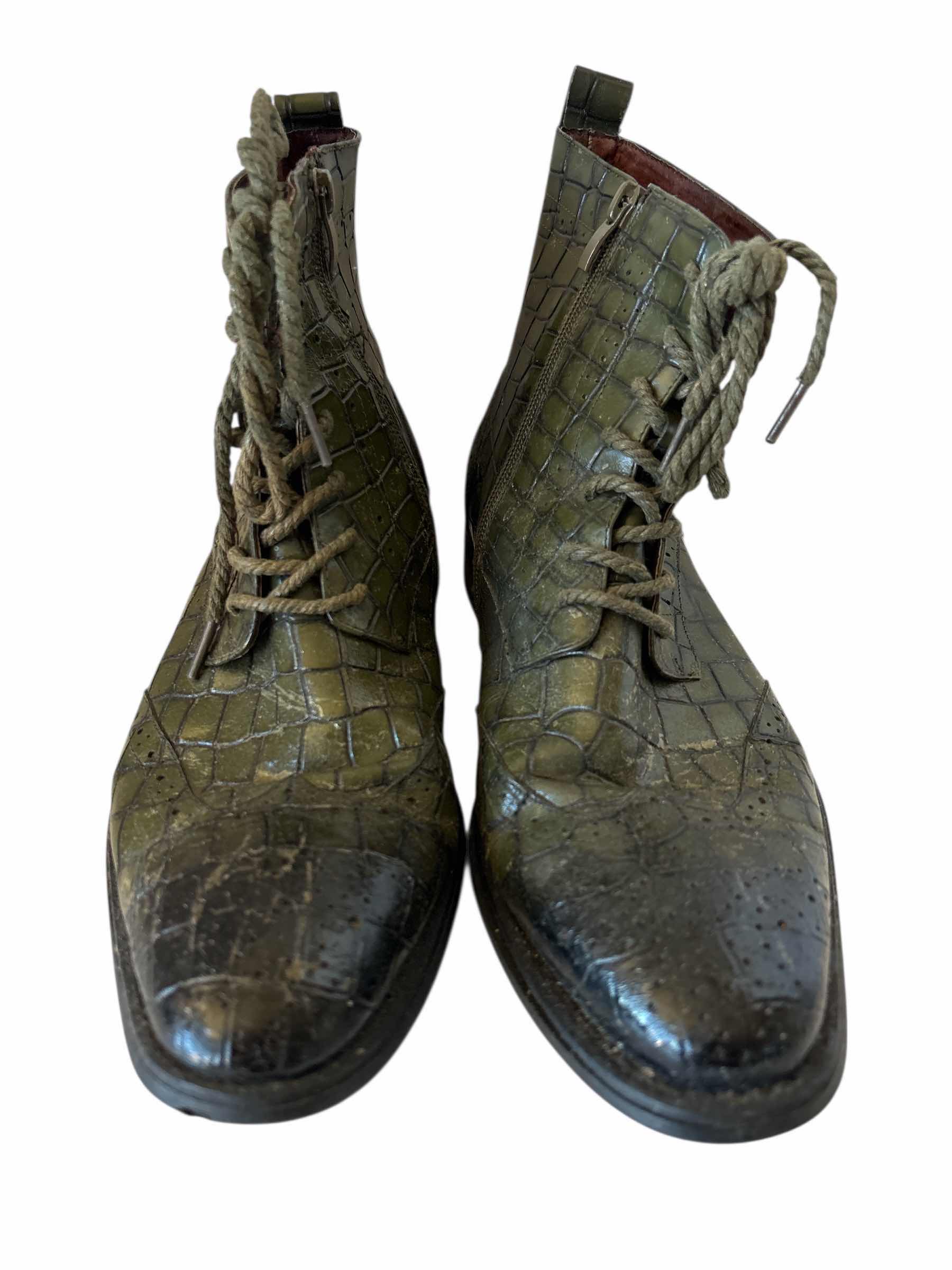 Photo 1 of GIOVANNI LEATHER BOOTS MENS SIZE 9