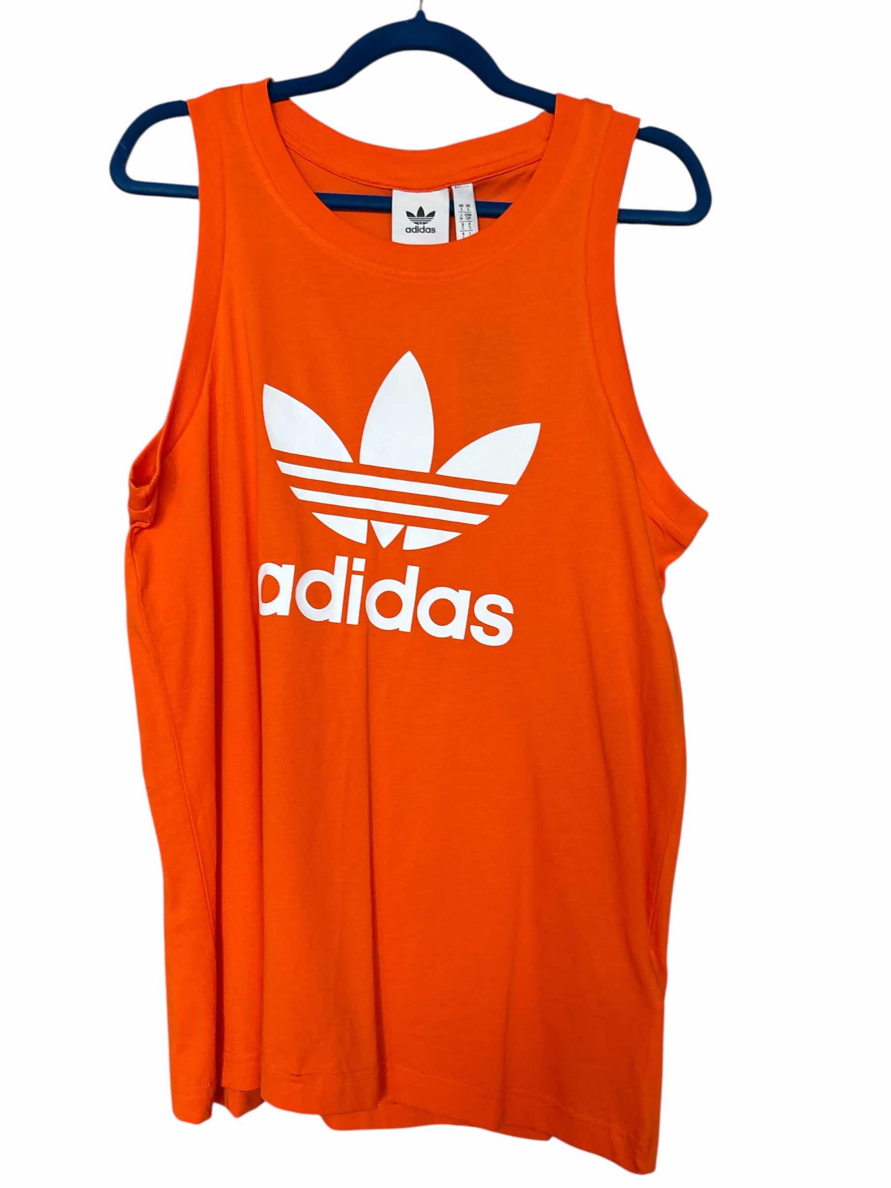 Photo 1 of ADIDAS TANK TOP FANTA ORANGE SIZE SMALL MENS
