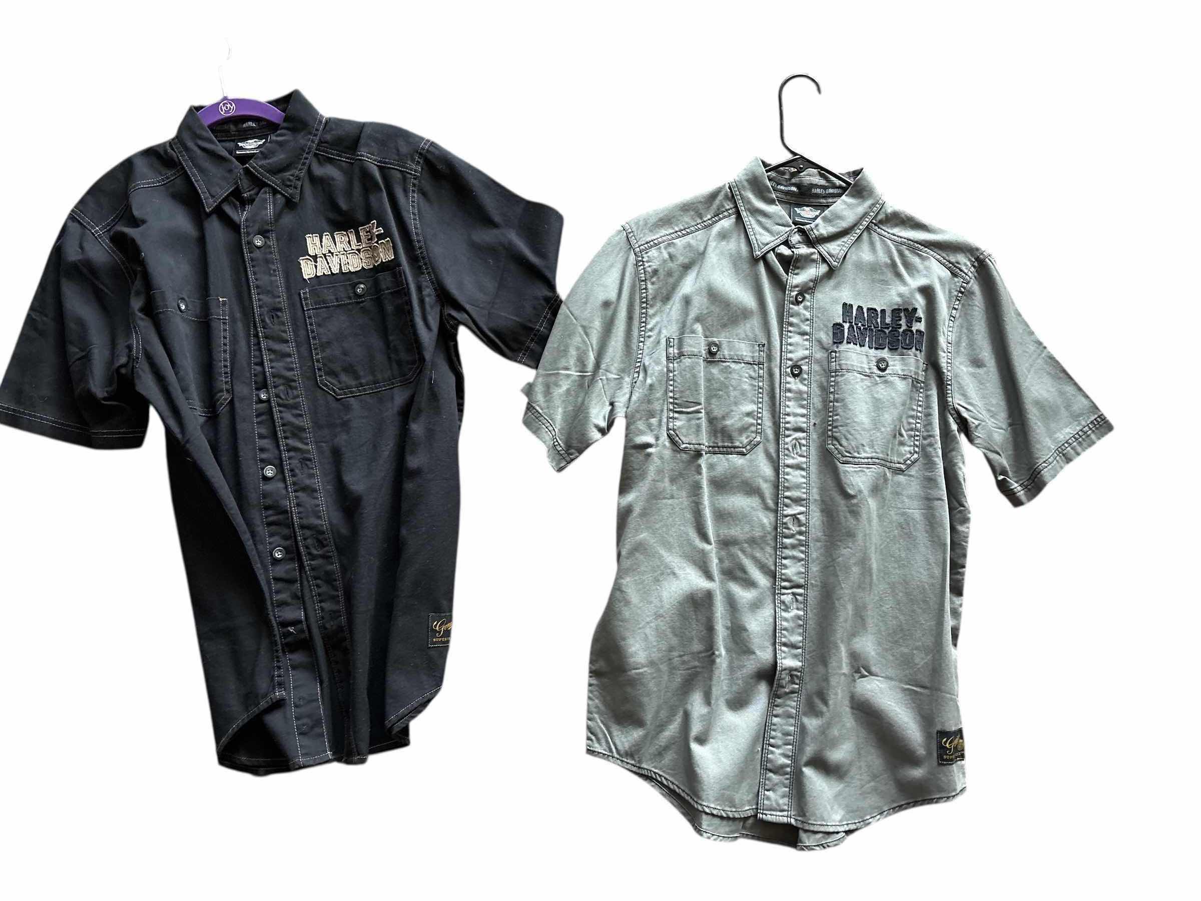 Photo 1 of (2)PCS HARLEY-DAVIDSON SIZE S MENS