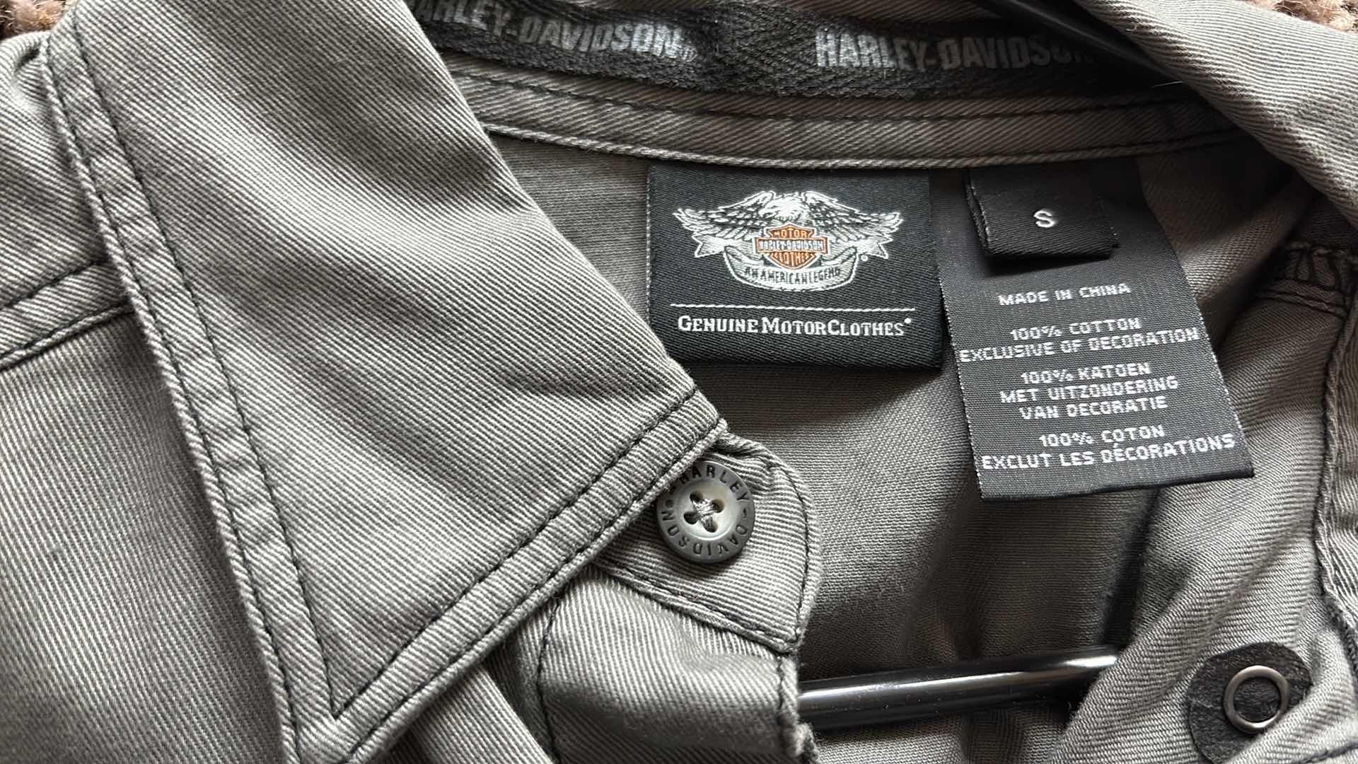 Photo 1 of (2)PCS HARLEY-DAVIDSON SIZE S MENS