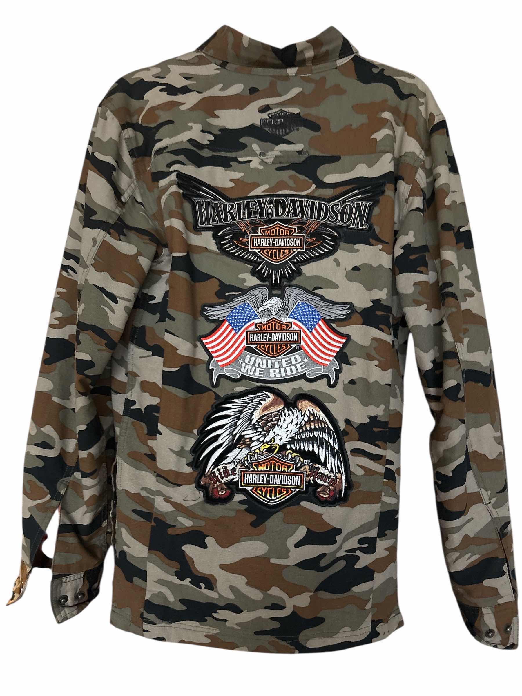 Photo 1 of HARLEY-DAVIDSON MILITARY JACKET SIZE SMALL MENS