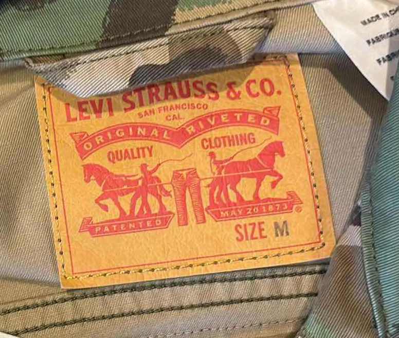 Photo 1 of LEVIS LONG SLEEVE BUTTON UPS WITH HARLEY-DAVIDSON PATCHES SIZE M AND L