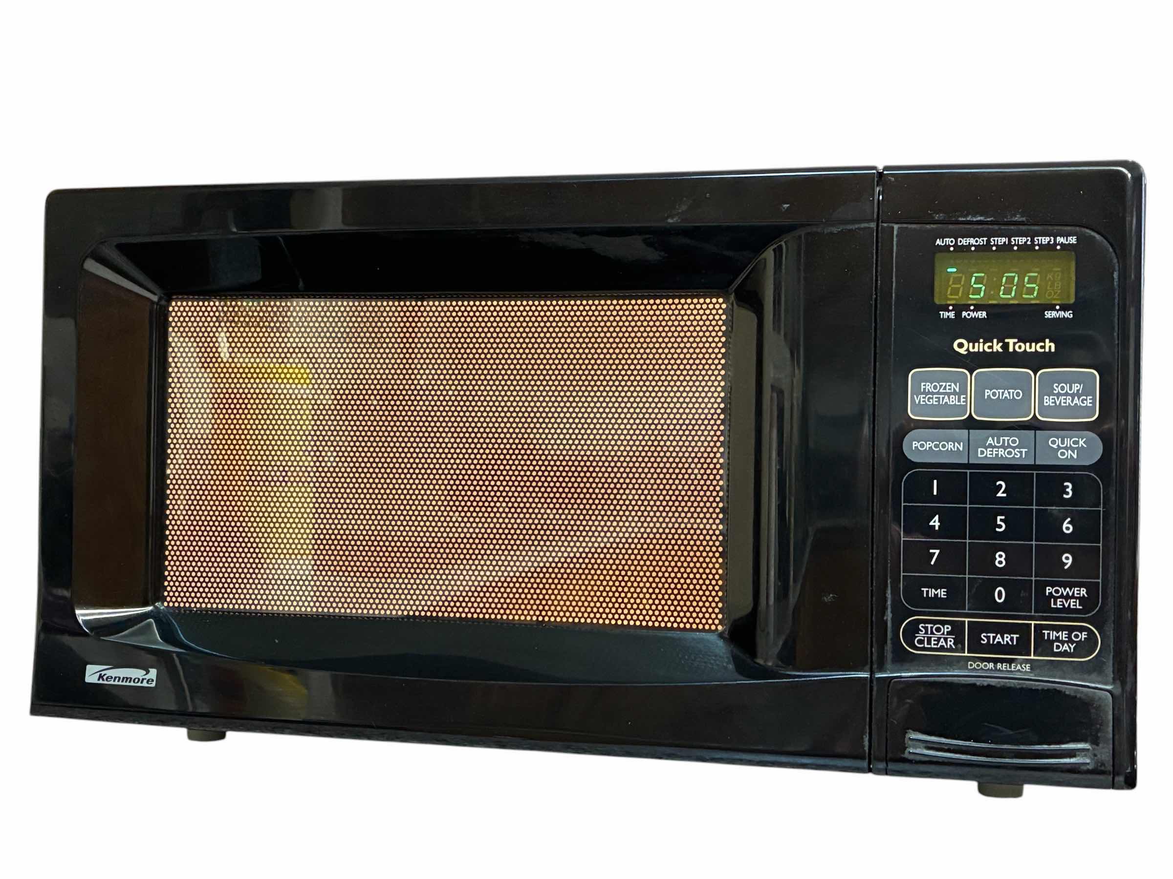 Photo 1 of KENMORE BLACK MICROWAVE NO.565.66100691