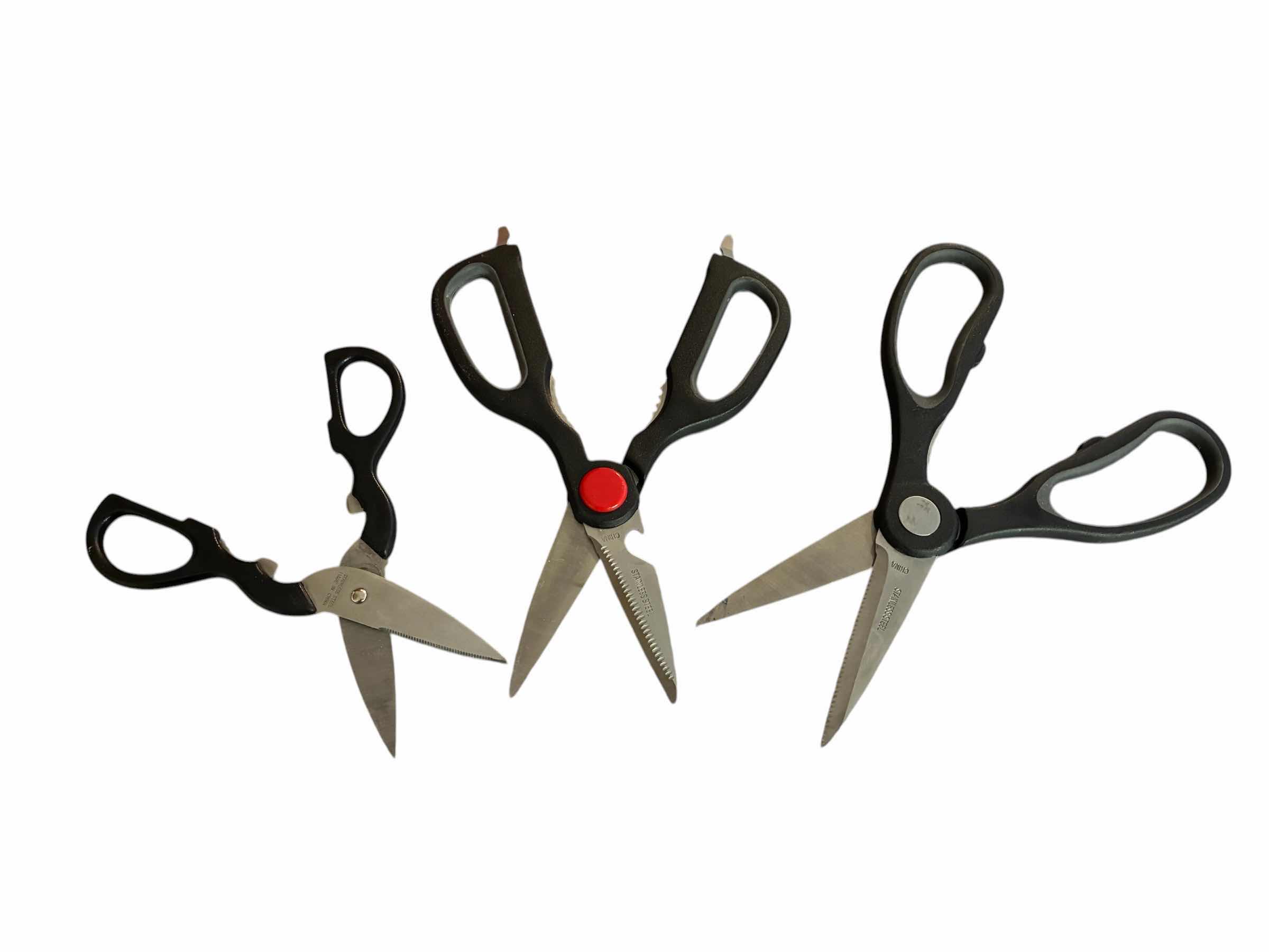 Photo 1 of KITCHEN SHEARS SCISSORS (3)