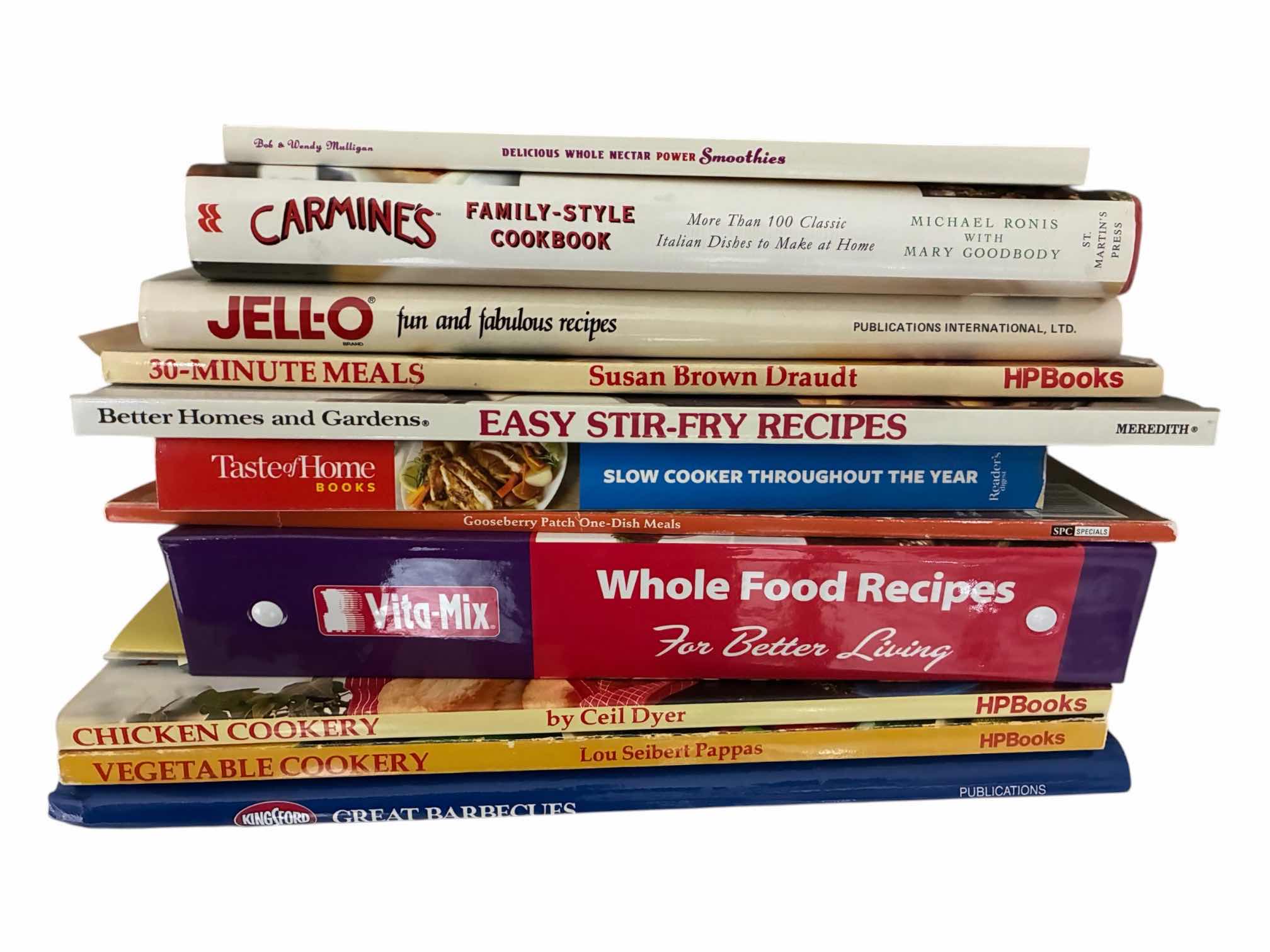 Photo 1 of COOKBOOKS-VARIOUS CUISINES