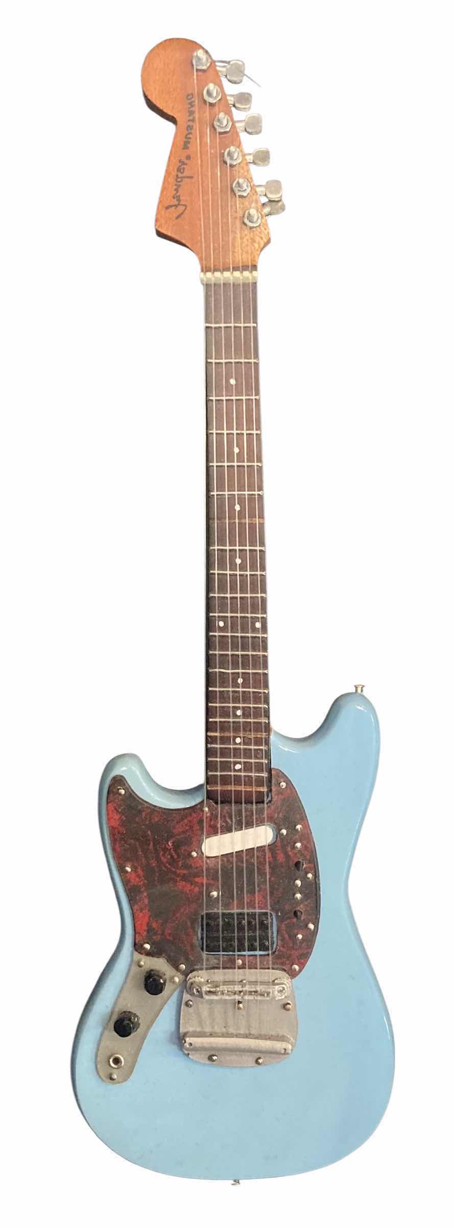 View 1 of AXE HEAVEN MINIATURE GUITARS JOE BONAMASSA 1972 FREDD ELECTRIC GUITAR H9.5” $40