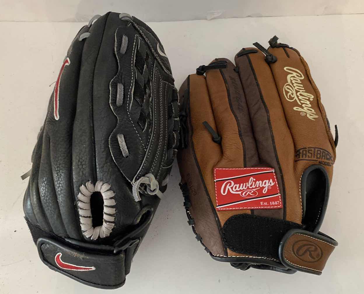 Photo 1 of 2 BASEBALL/SOFTBALL GLOVES & SOFTBALL