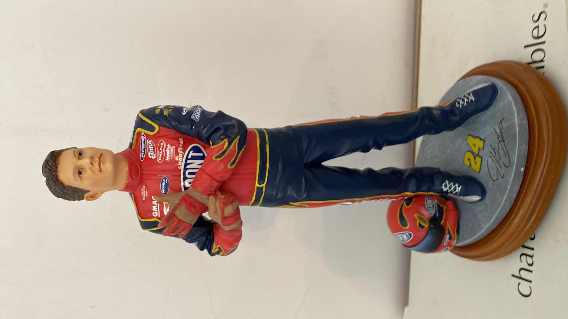 Photo 2 of RACE FANS COLLECTIBLES JEFF GORDON #24 DUPONT 9 1/2” AND MORE