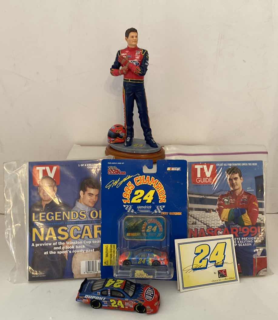 Photo 1 of RACE FANS COLLECTIBLES JEFF GORDON #24 DUPONT 9 1/2” AND MORE