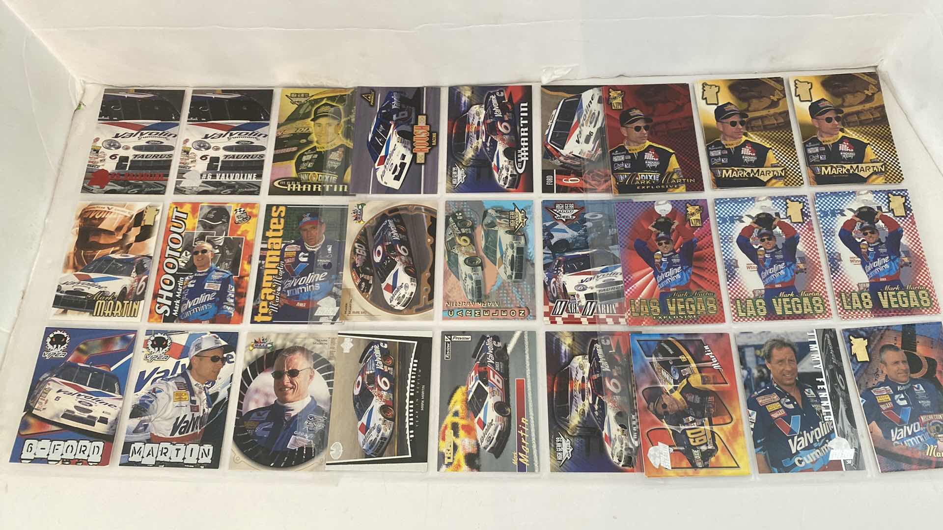 Photo 2 of 23 PAGES VARIOUS NASCAR TRADING CARDS