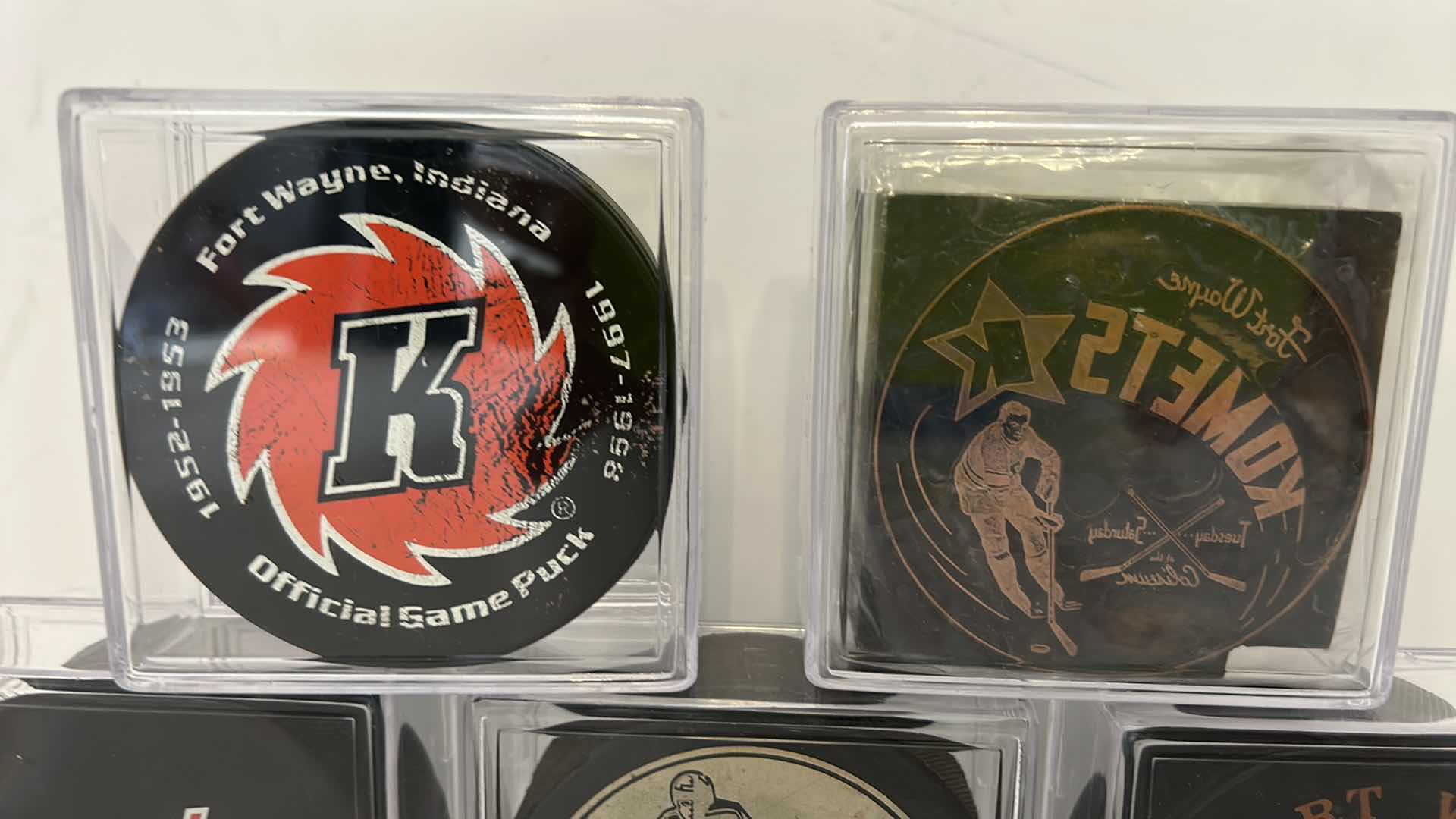 Photo 2 of 5 HOCKEY PUCKS