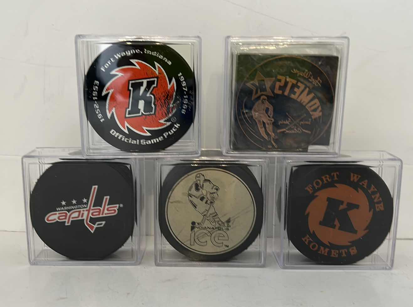 Photo 1 of 5 HOCKEY PUCKS