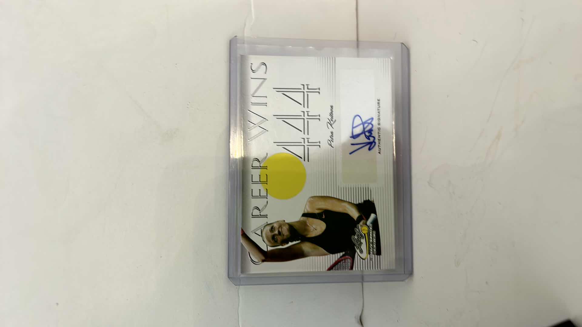 Photo 4 of TENNIS COLLECTIBLES- AUTOGRAPHED BALL AND PHOTO CARDS “”KVITOVA”