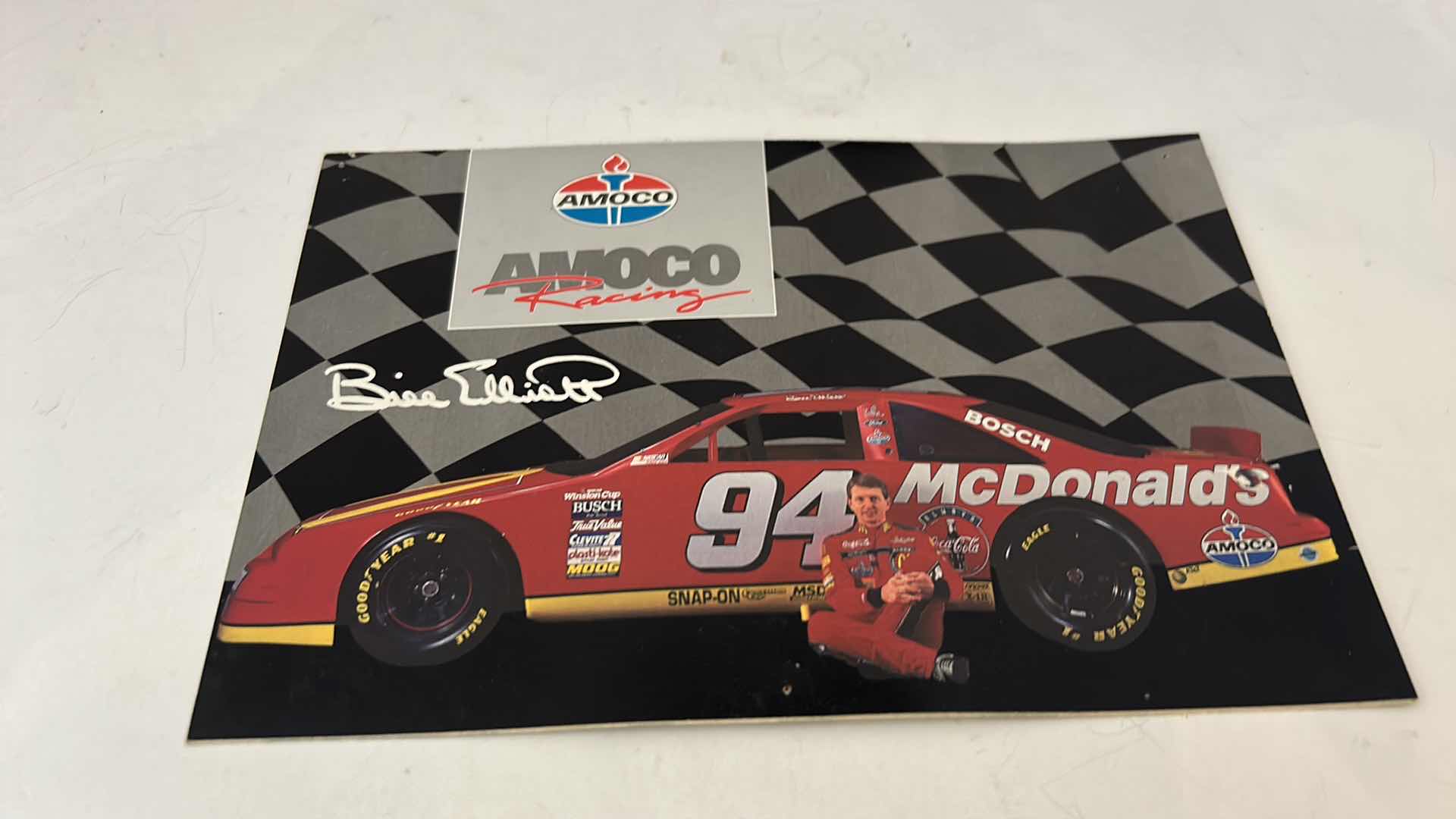 Photo 4 of 3 AUTOGRAPHED CAR RACING PHOTOS