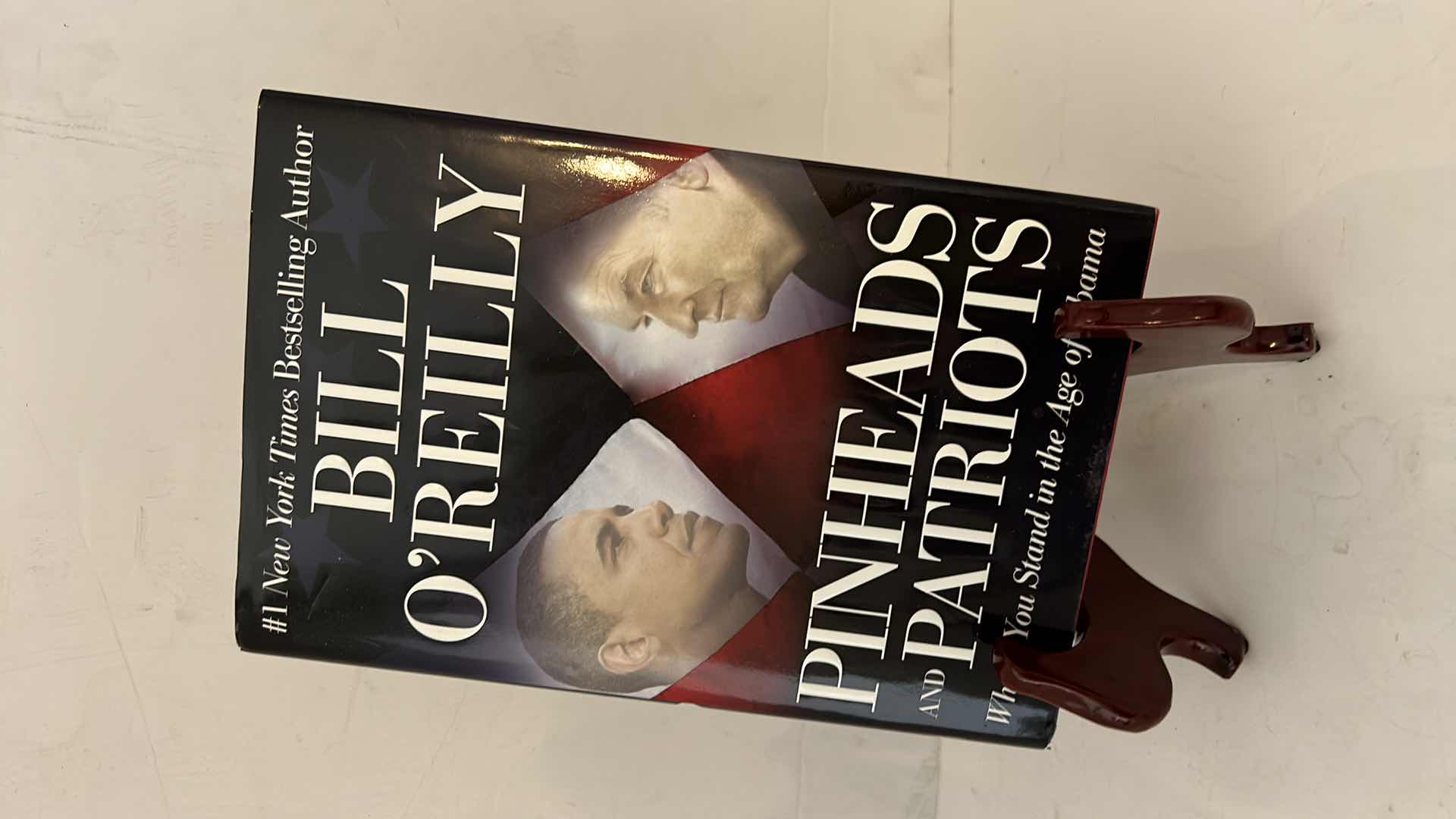 Photo 1 of AUTOGRAPHED HARDCOVER- “PINHEADS AND PATRIOTS” BY BILL O’REILLY