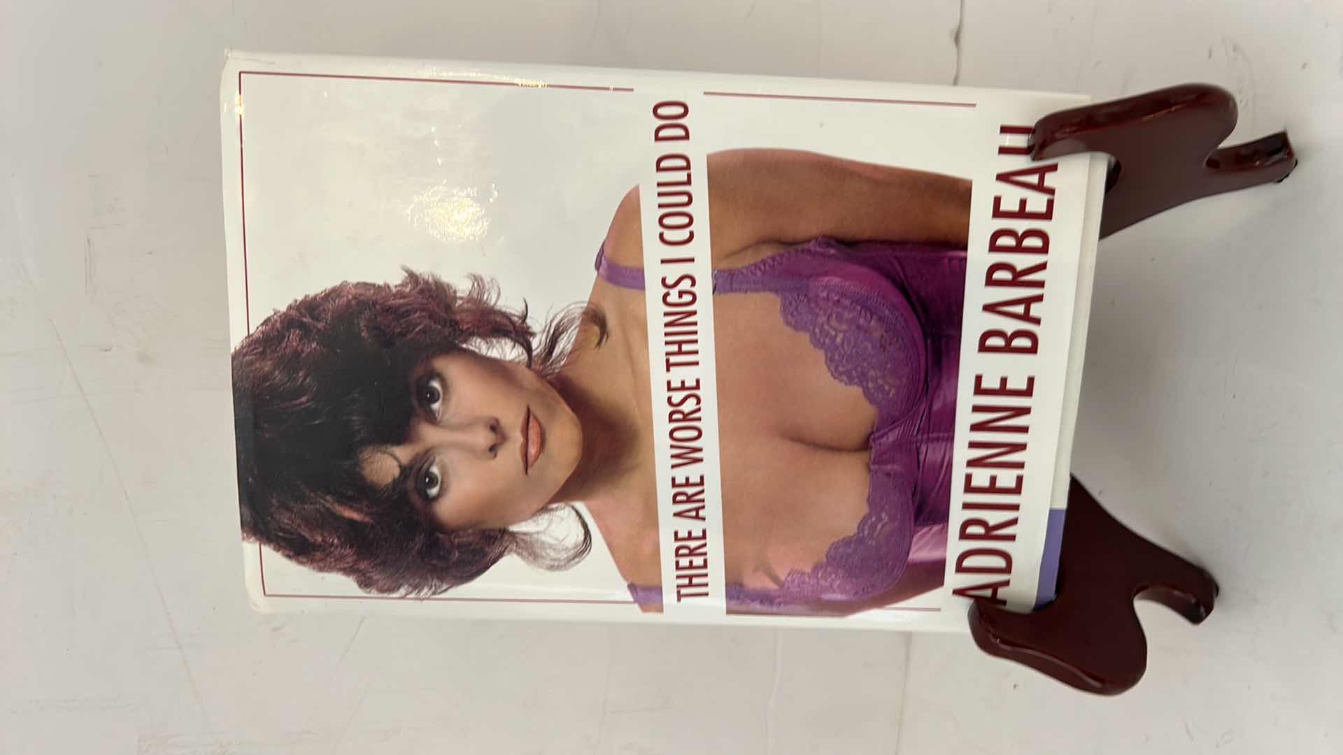 Photo 1 of AUTOGRAPHED HARDCOVER BOOK, “THERE ARE WORSE THINGS I COULD DO” ADRIENNE BARBEAU