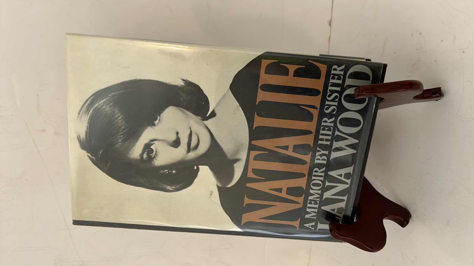 Photo 1 of AUTOGRAPHED HARDCOVER BOOK, “ NATALIE WOOD, A MEMOIR BY HER SISTER” LANA WOOD