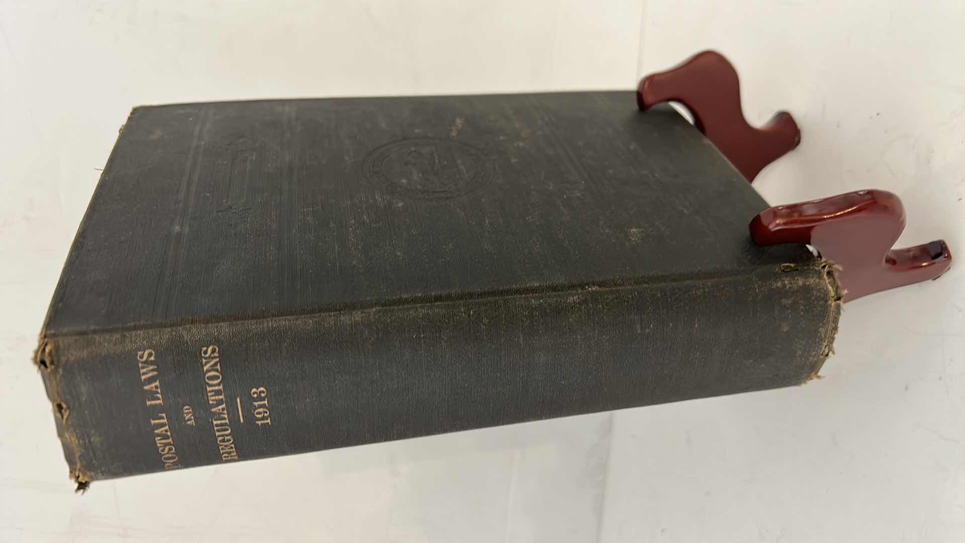 Photo 1 of VINTAGE 1913 HARDCOVER BOOK “POSTAL LAWS AND REGULATIONS”
