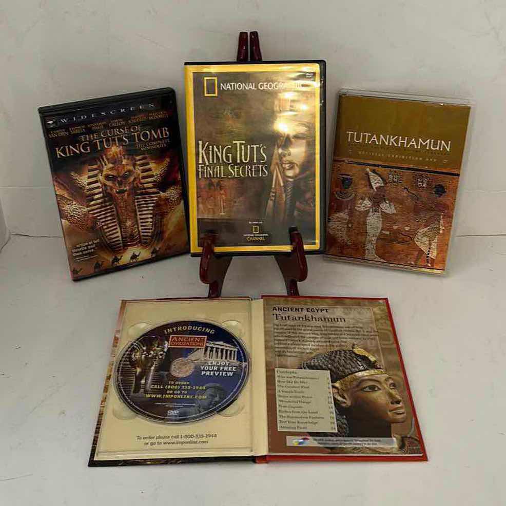 Photo 1 of 4 KING TUT DVD’S