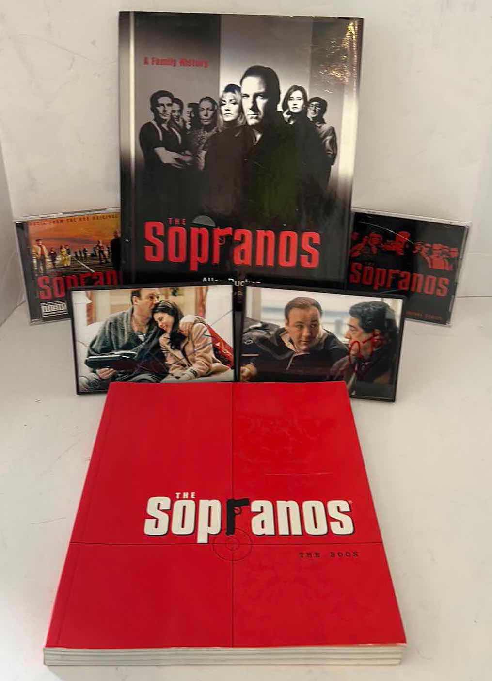 Photo 1 of THE SOPRANOS MEMORABILIA- BOOKS, PHOTOS WITH AUTOGRAPHS AND CD’s
