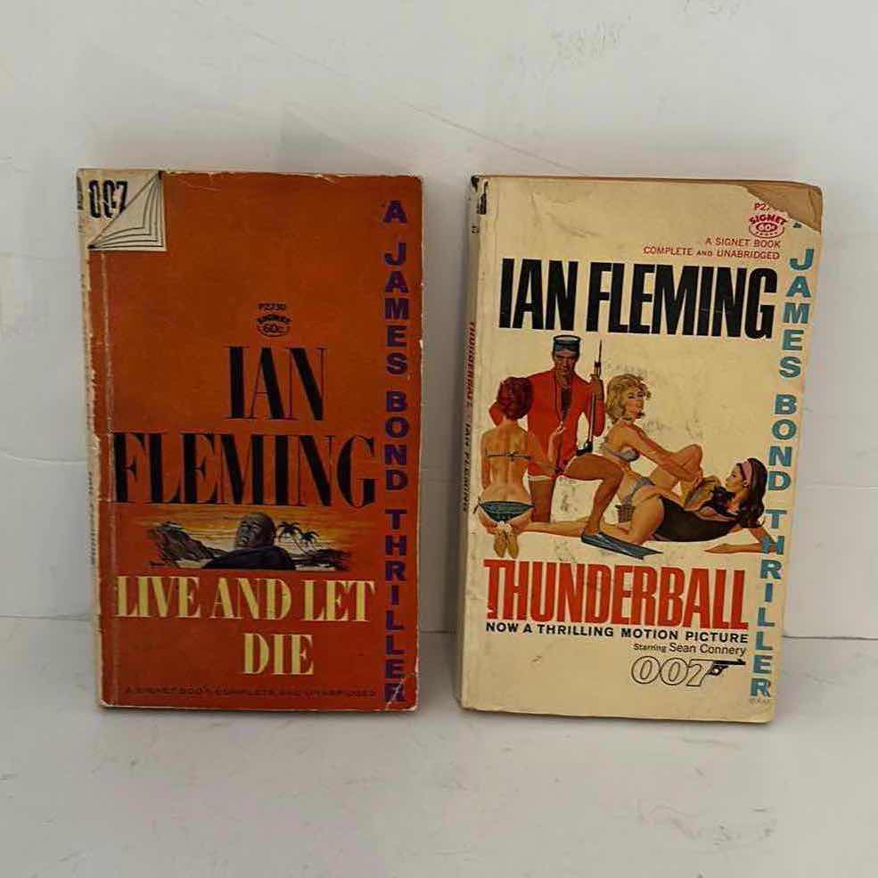 Photo 1 of 2 VINTAGE IAN FLEMING BOOKS