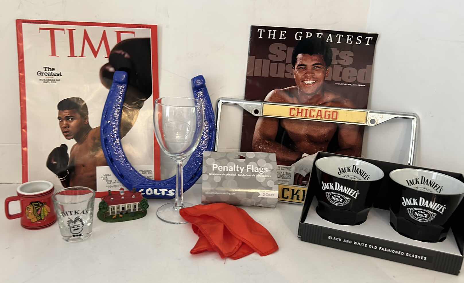 Photo 1 of SPORTS COLLECTIBLES, JACK DANIELS AND MORE