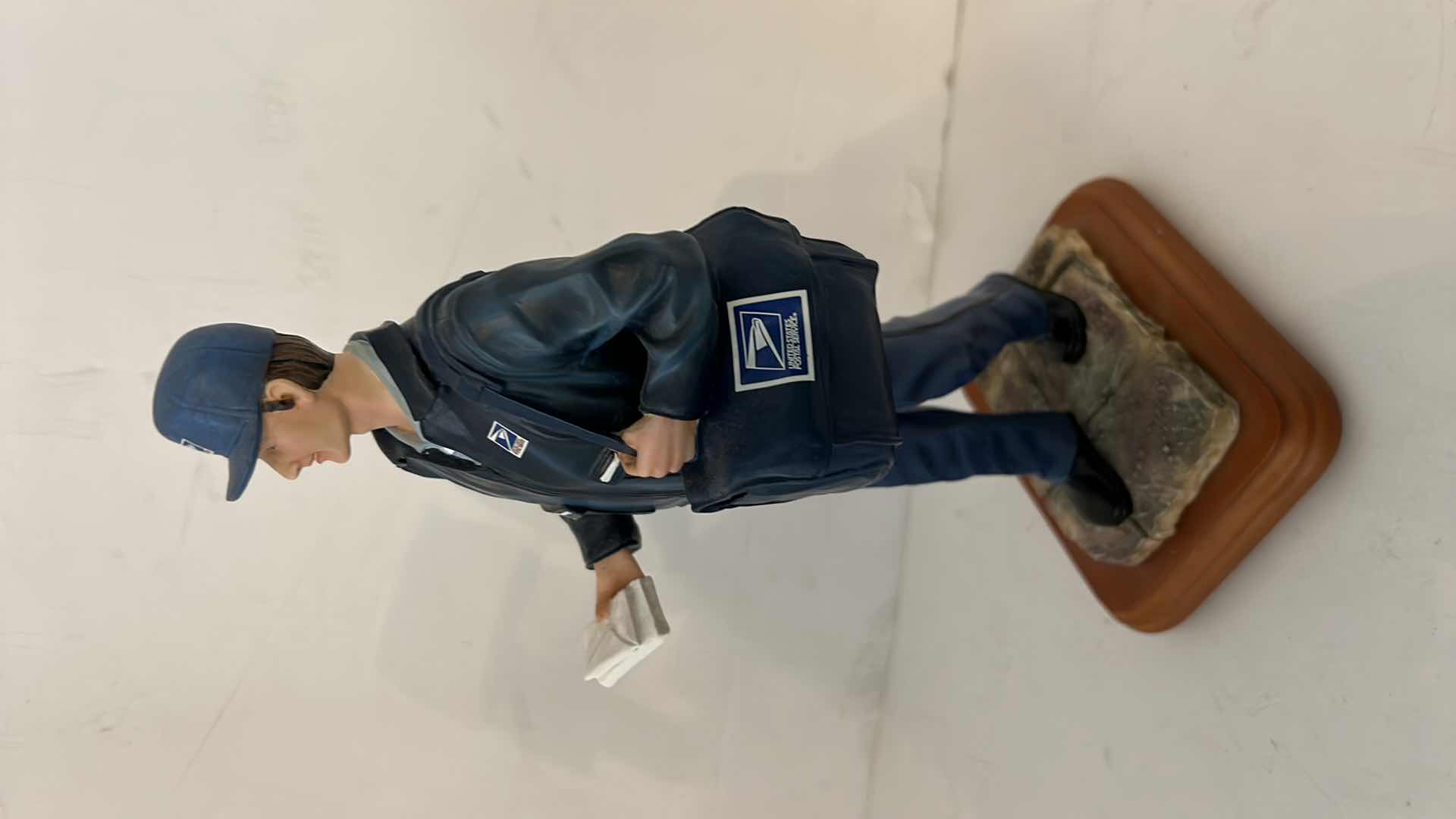 Photo 2 of NUMBERED “NEIGHBORHOOD FRIEND” POSTMAN FIGURINE H10”