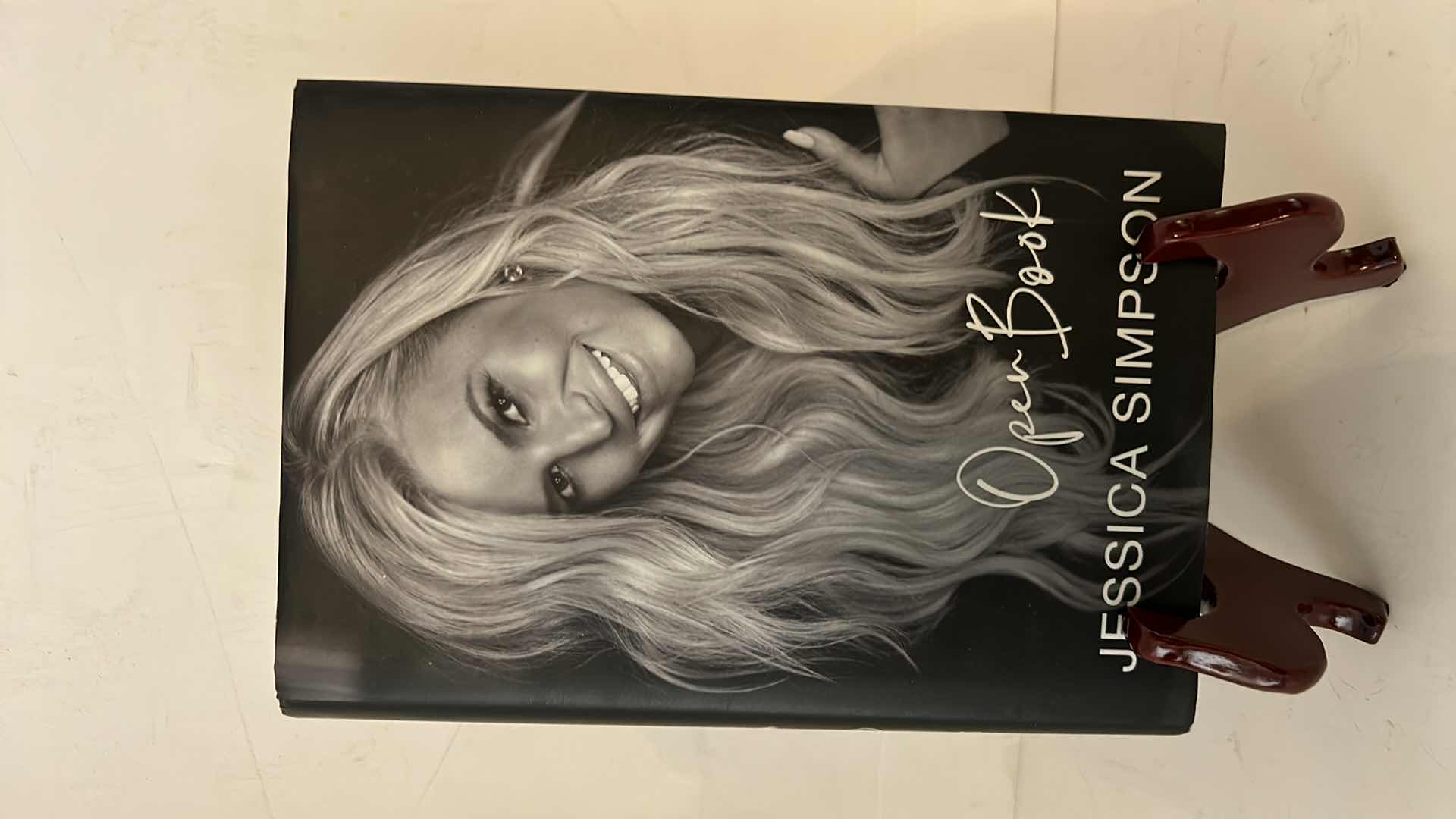 Photo 1 of AUTOGRAPHED HARDCOVER BOOK- “OPEN BOOK BY JESSICA SIMPSON”